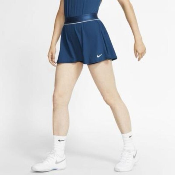Nike Womens Dry Tennis Skirt/ Skort in Valerian Blue - Size M - Picture 5 of 12